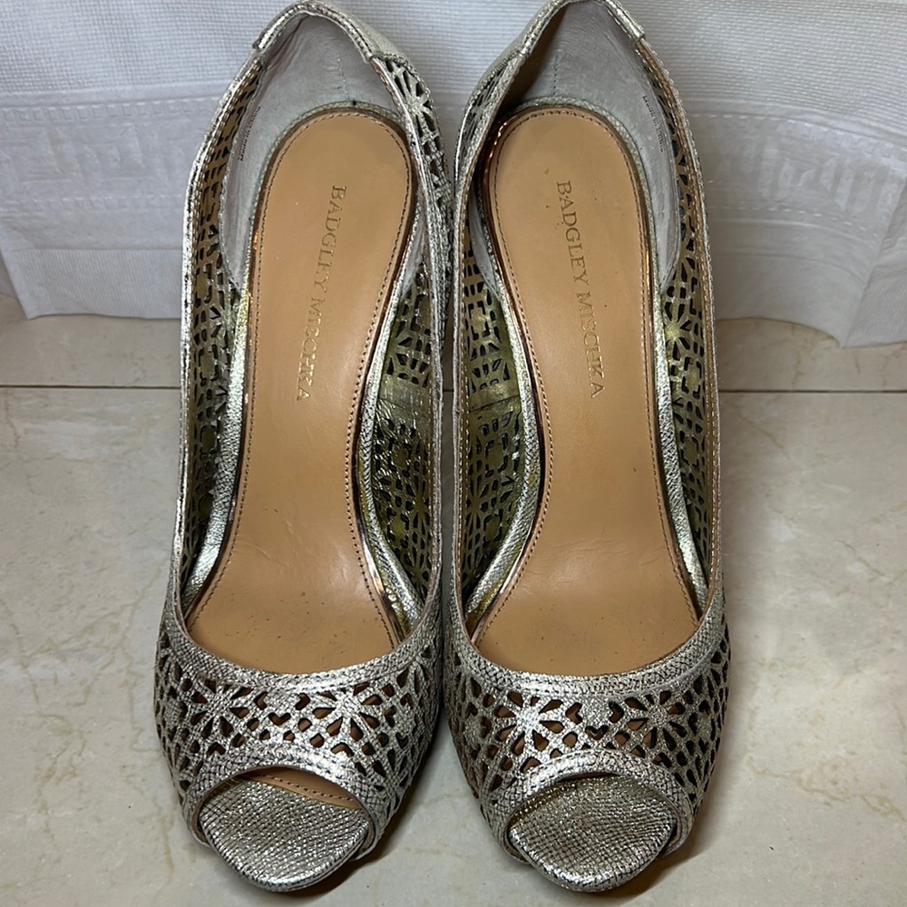 BADGLEY MISCHKA - laser cut design heels